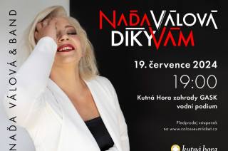 Šansoniérka Naďa Válová - múza Petra Hapky zve na koncert „Naďa Válová 45“